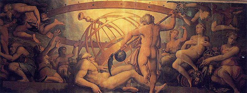 Giorgio Vasari The Mutiliation of Uranus by Saturn China oil painting art